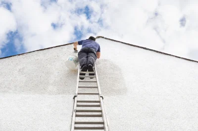 Peinture extérieure à Chaintreaux — façades et ravalement